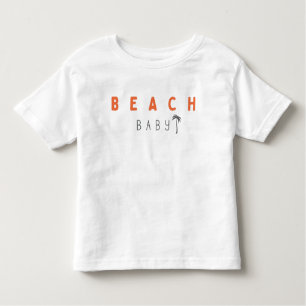 stranden baby. Småbarn T-Shirt