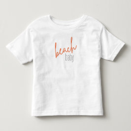stranden baby. Småbarn T-Shirt