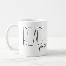 Stranden behar! Kaffemugg