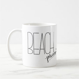 Stranden behar! Kaffemugg