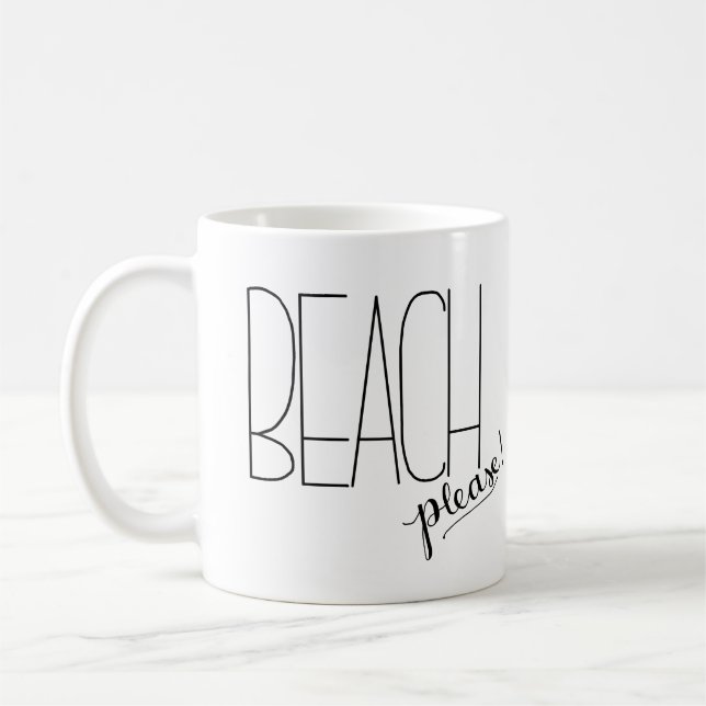 Stranden behar! Kaffemugg (Vänster)