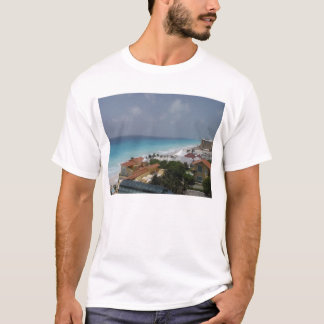 Stranden beklär, Cancun, Mexico T-shirt