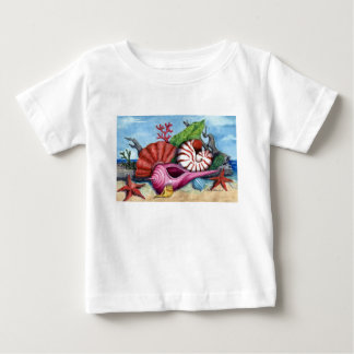 Stranden beskjuter den skräddarsy T-tröja - Tee Shirt