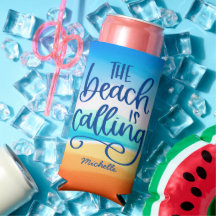 Stranden kallar Text Design Sommar