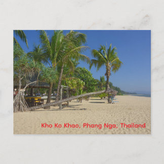 Stranden, Kho Ko Khao, Phang Nga vykort