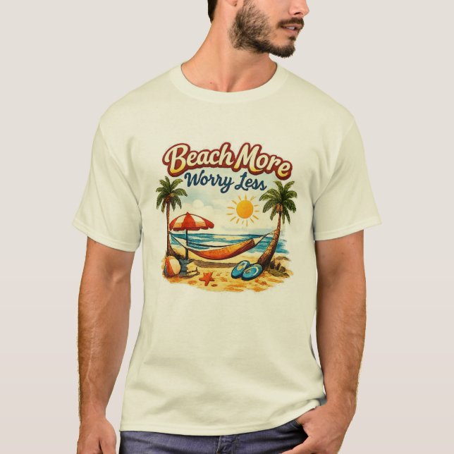 STRANDEN MER OROA MINDRE T SHIRT (Framsida)