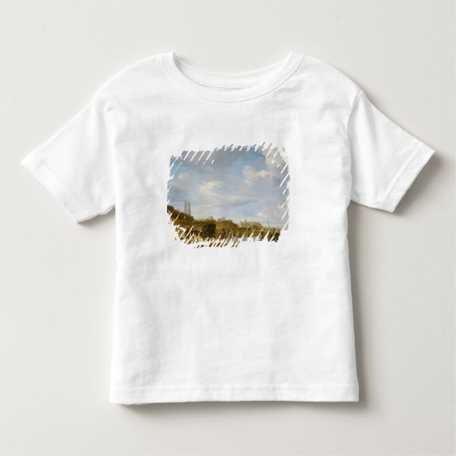 Stranden på Egmond-an-Zee Tee Shirt (Framsida)