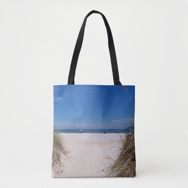 Stranden på en väska (Framsida)