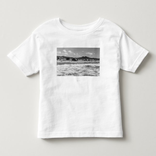 Stranden på sjösidan, Oregon fotograferar T-shirt (Framsida)