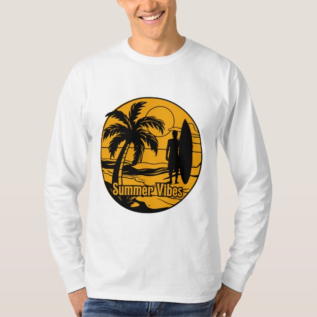 stranden t shirt (Framsida)