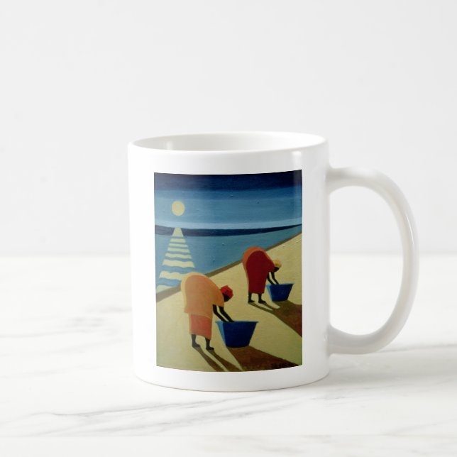 Stranden tigger 1997 kaffemugg (Höger)