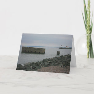 "Stranden vid Lake Superior" Födelsedags kort