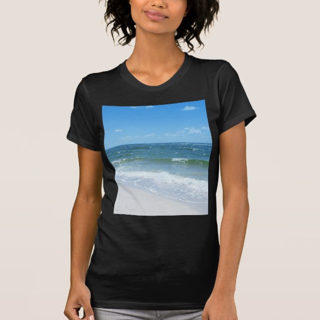 Stranden vinkar III Tee Shirt (Framsida)