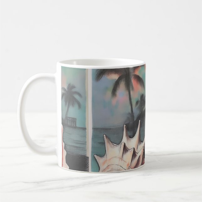 Strandens viskningar kaffemugg (Vänster)