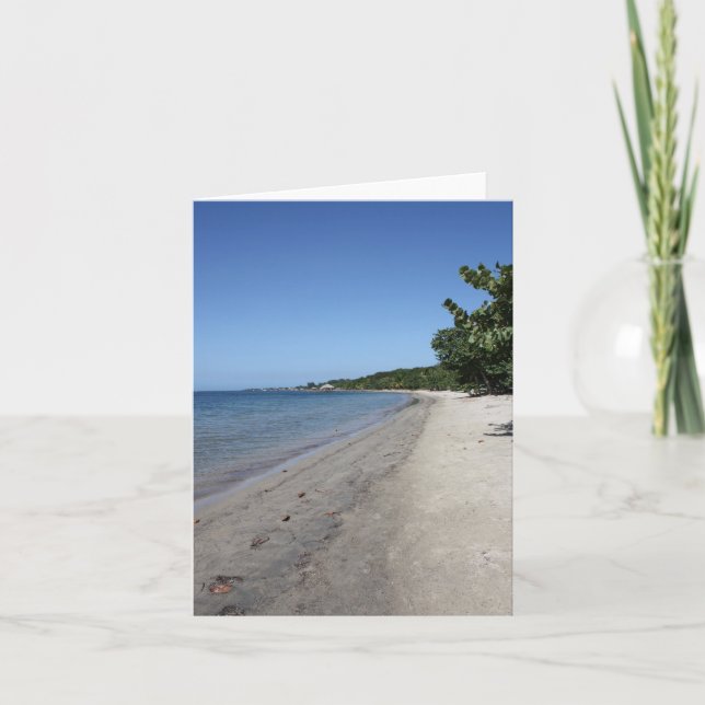 Stränder av Roatan Notecard Kort (Framsida)