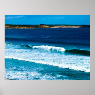 stränder som får dig att gå Wow, Poster