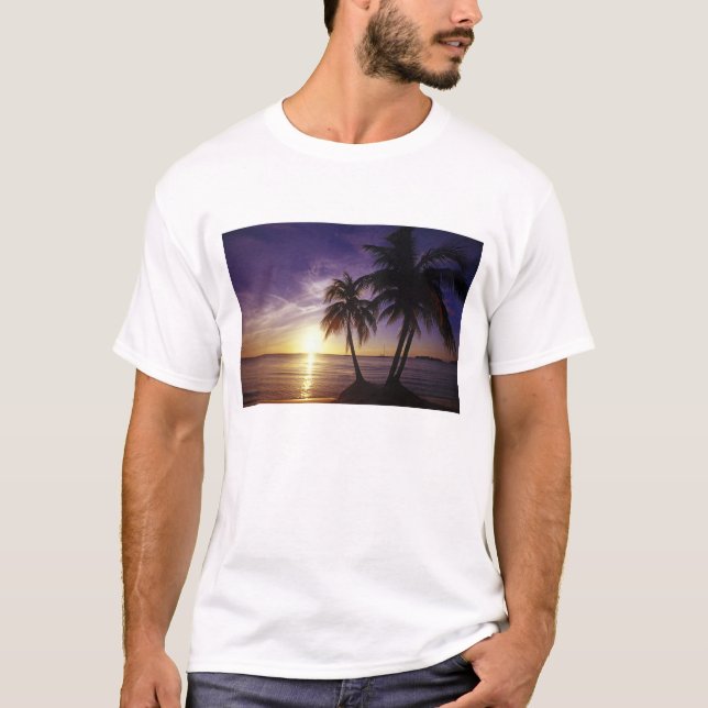 Stränder vid Negril, Jamaica 3 T Shirt (Framsida)