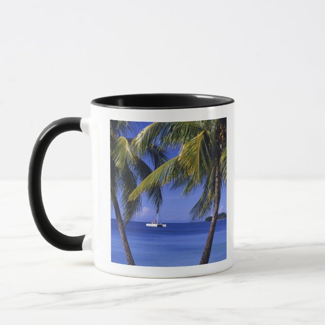 Stränder vid Negril, Jamaica Mugg (Vänster)