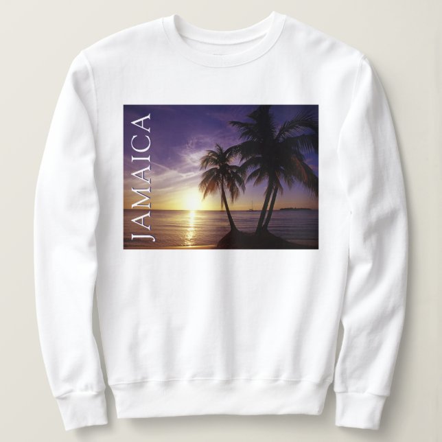 Stränder vid Negril Jamaica T Shirt (Design framsida)