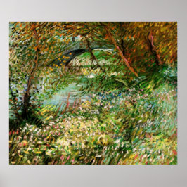 Stränderna vid Seine, Pont de Clichy av Vincent va Poster