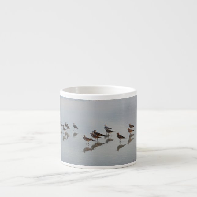 Strandfåglar Espressomugg (Framsidan)