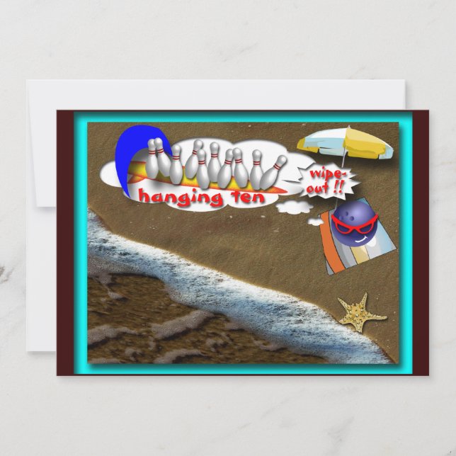 Strandfest Inbjudningar (Framsida)