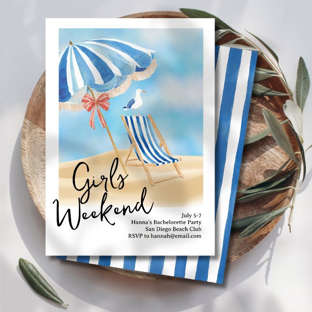 Strandfest Inbjudningar (Skapare uppladdad)