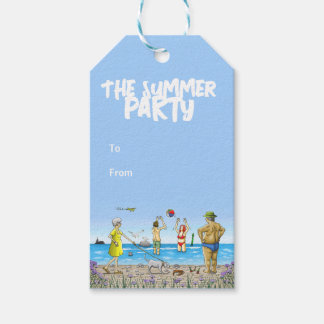 Strandfest på Sommaren Presentetikett