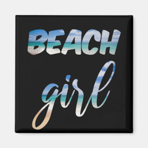 Strandflicka Magnet