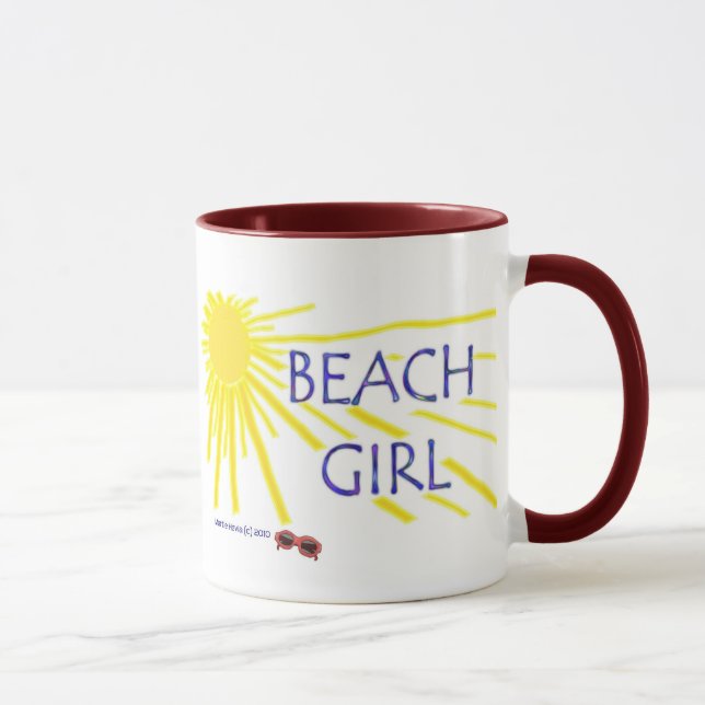 Strandflicka Mugg (Höger)