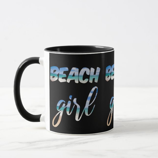 Strandflicka Mugg (Vänster)