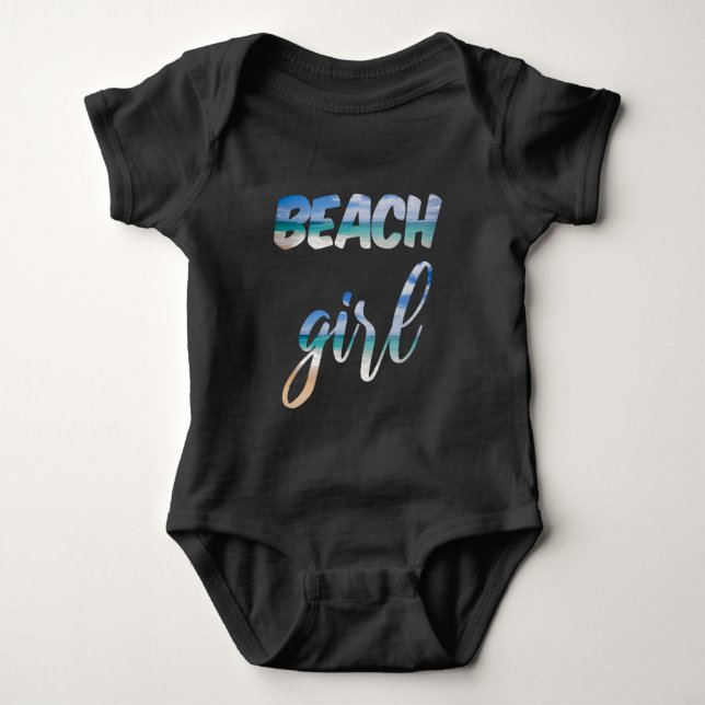 Strandflicka T Shirt (Framsida)