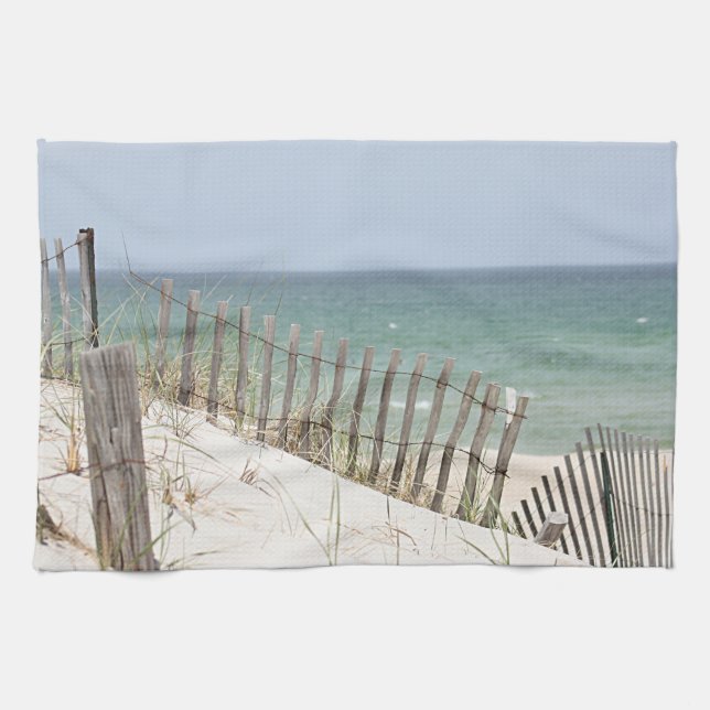Strandfoto Kökshandduk (Horisontell)