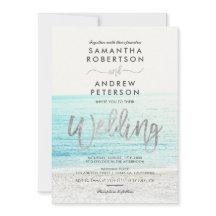 Strandfoto silver bröllop