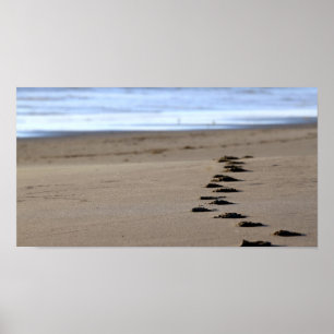 Strandfotsteg Poster