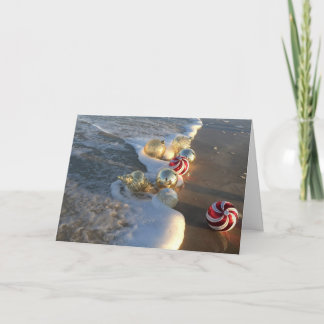 Strandgod jul helgkort