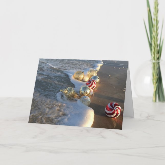 Strandgod jul helgkort (Framsida)