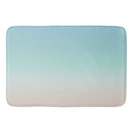 Strandgradient | Turkos Modern Minimalistisk Badrumsmatta