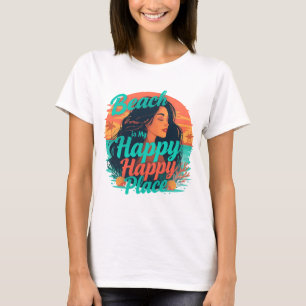 Strandgudinna Brasiliansk Kvinnas T-Shirt Sommar S
