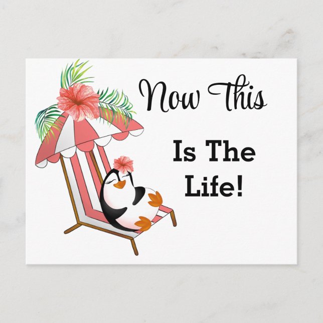 Strandhälsning Vykort (Framsida)