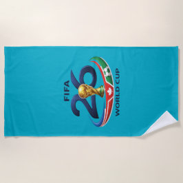 Strandhandduk — Tropisk sommar 2026-design