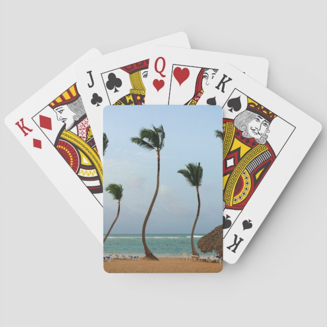 Strandhandflatan Casinokort (Baksidan)