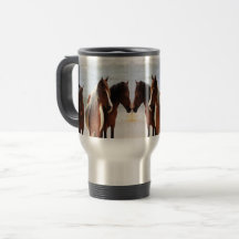 Strandhästar reser/pendlaremuggen