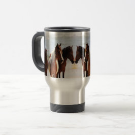 Strandhästar reser/pendlaremuggen resemugg