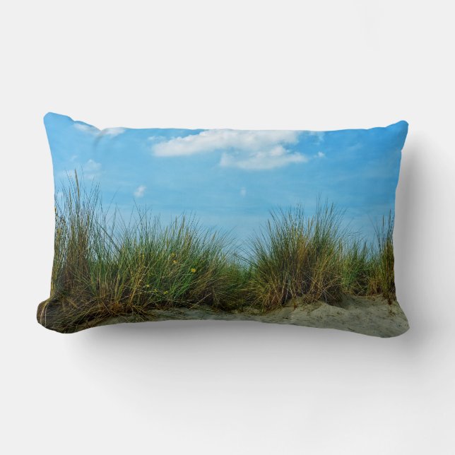 Strandhavre i sanddynerna lumbarkudde (Framsida)