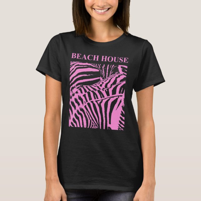 Strandhus För Män Kvinnor T Shirt (Framsida)