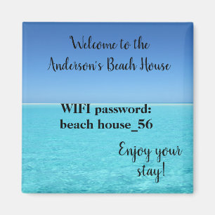 Strandhus Magnet Semesteruthyrning Wifi Lösenord