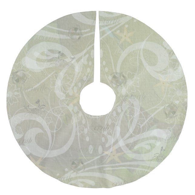 Strandhushav Julgransmatta Borstad Polyester (Framsidan)