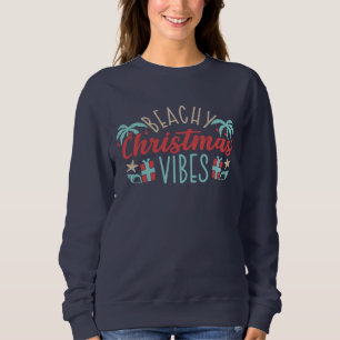 Strandig julstämning Tropisk högtid T Shirt