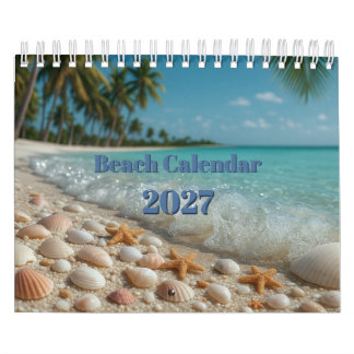 Strandkalender 2027 kalender